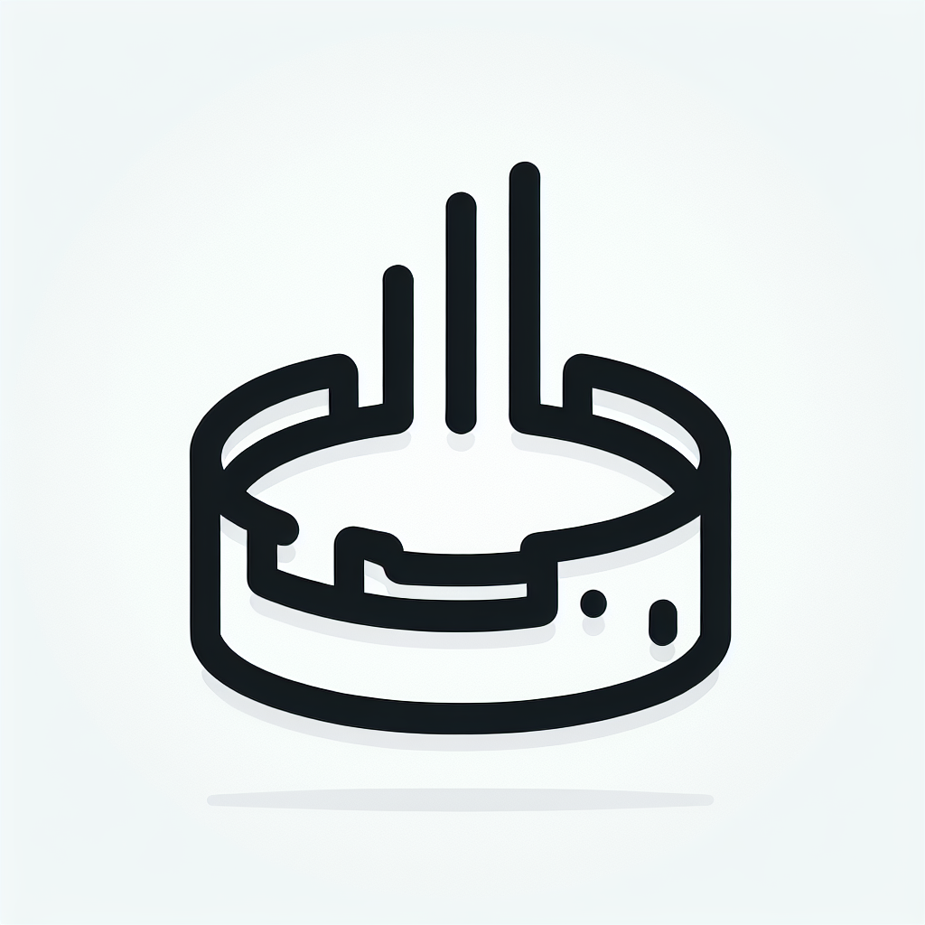 Udendørs askebæger