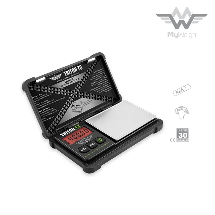 My Weigh TRITON T3 400g Digital vægt (400g / 0,01g)