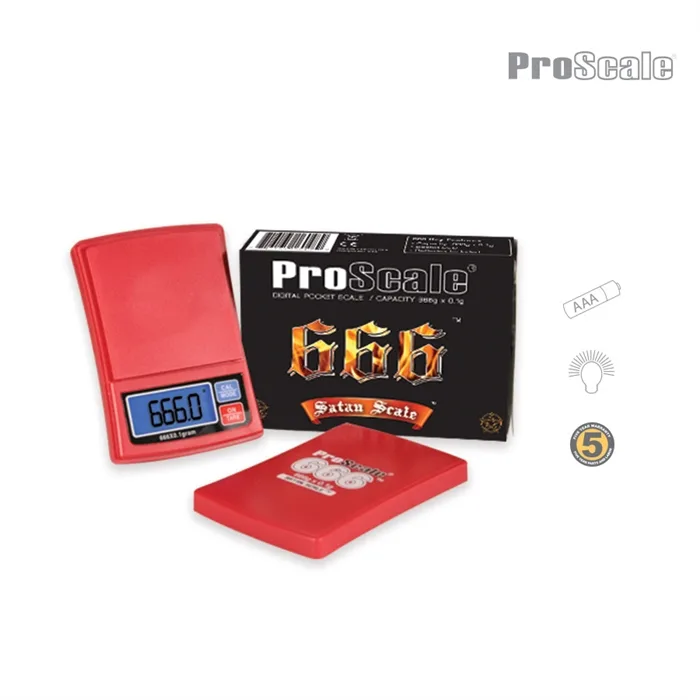 Proscale 666 "satan" Digital vægt (666g / 0,1g)