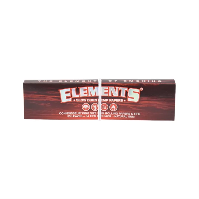 Elements Red Connoisseur King Size Slim