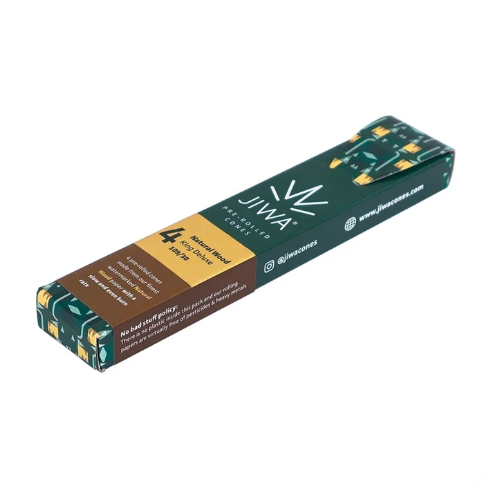 Jiwa Cones Kingsize Brown 4stk