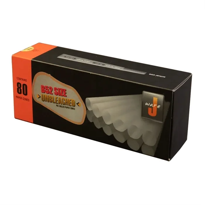 JWare Cones B-52 Size Brown 80stk