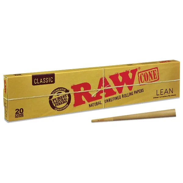 RAW Cones 20stk Lean size
