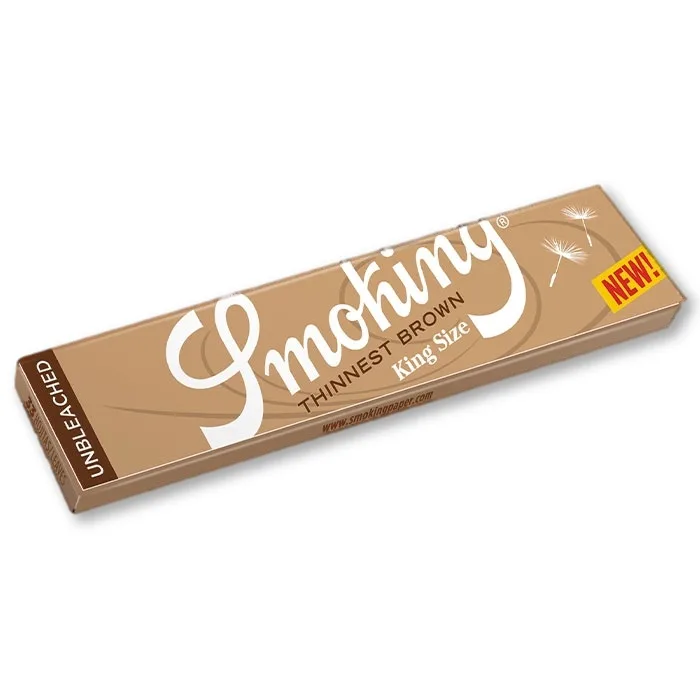 Brunt og Ekstra Tyndt Jointpapir i King Size | Smoking