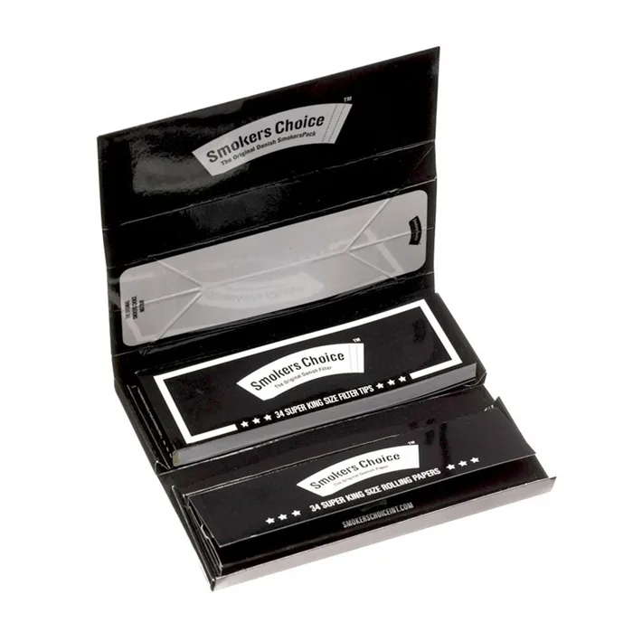 Smokers Choice SmokersPack Super King Size Black