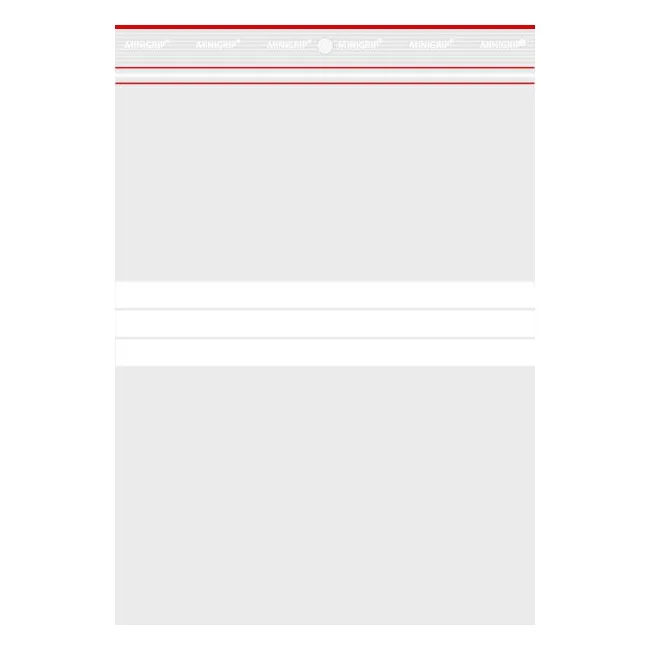 Lynlåsposer 170 x 230 mm Minigrip Felt