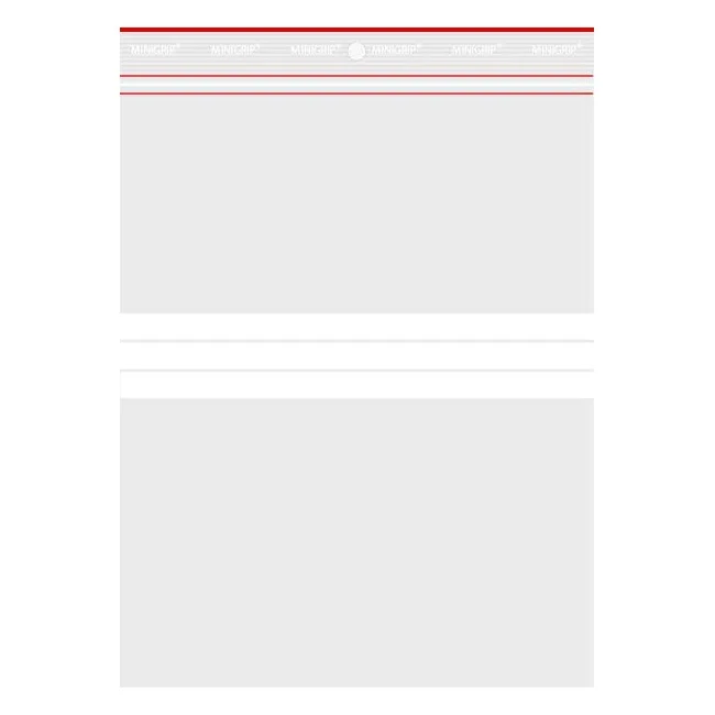 Lynlåsposer 230 x 320 mm Minigrip Felt