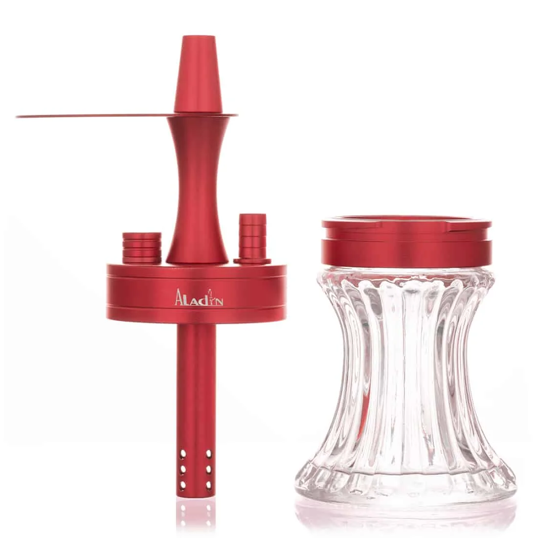 Aladin - 2GO Portable Hookah Rød - Billede 3