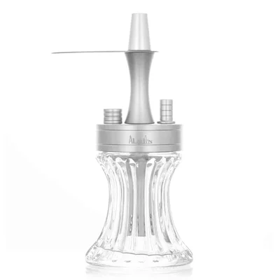 Aladin - 2GO Portable Hookah Sølv