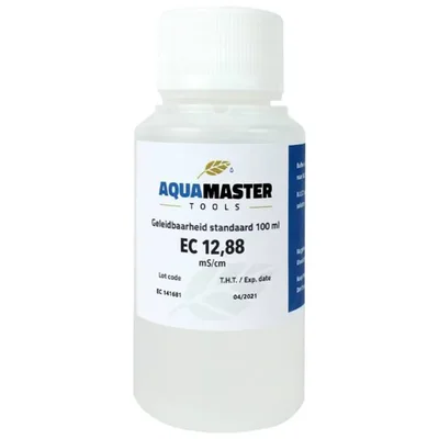 Aqua Master Tools - EC 12,88 Kalibreringsvæske 100 ml