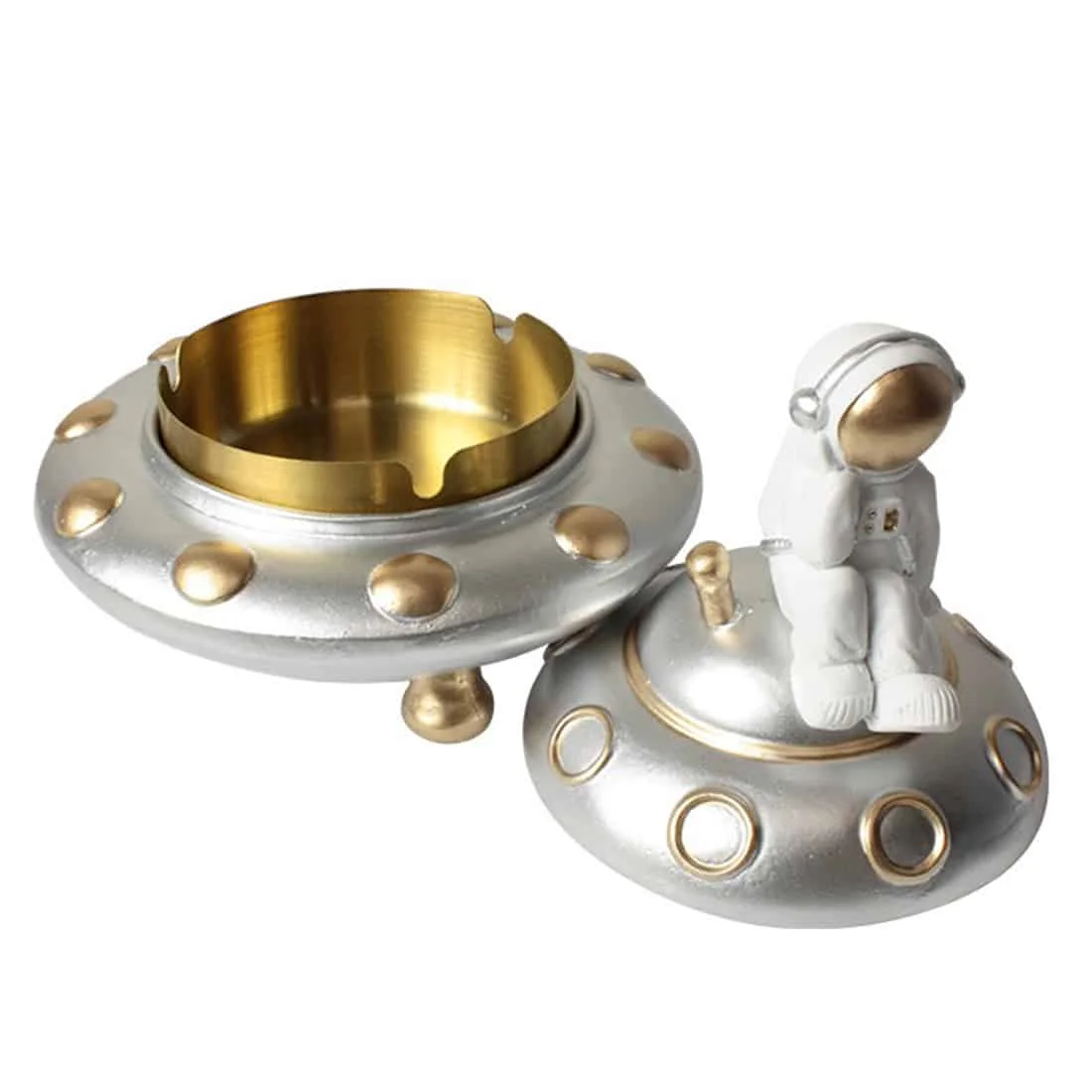 ASHtronaut - Spaceship Ashtray - Billede 3