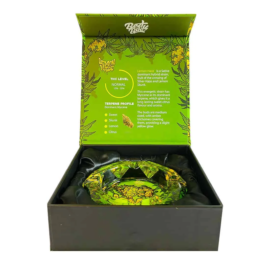 Best Buds - Crystal Ashtray Lemon Haze - Billede 5