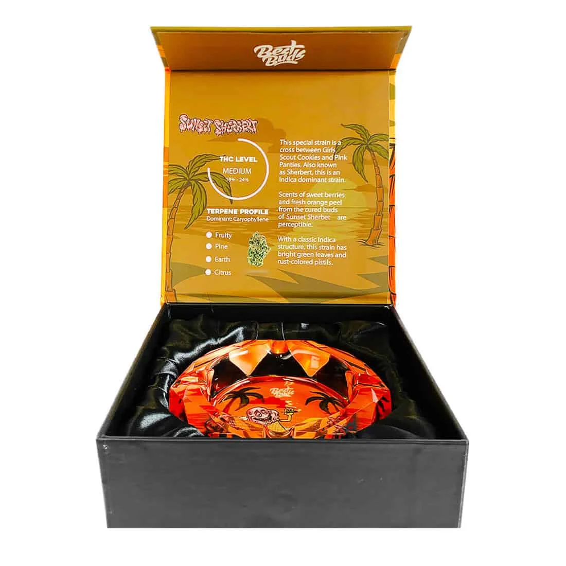 Best Buds - Crystal Ashtray Sunset Sherbet - Billede 5