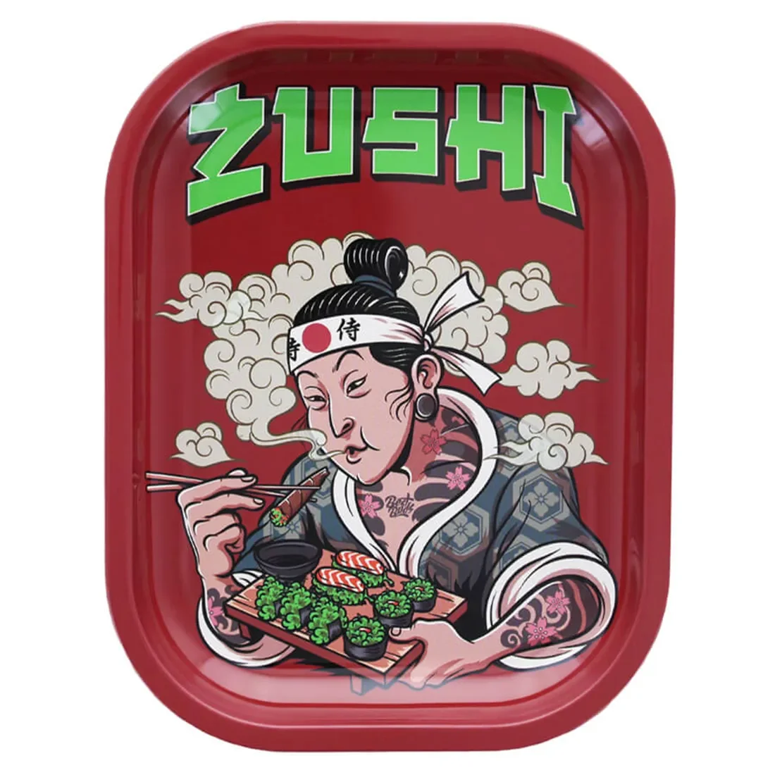 Best Buds - Zushi Tin Box Rolling Tray - Billede 2