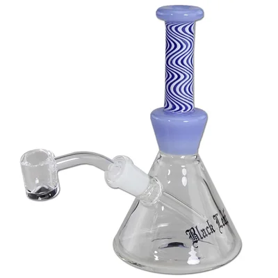 Black Leaf - Blue Stripe Dab Rig 16 cm