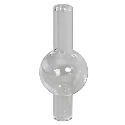 Black Leaf - Carb Cap Bubble Clear Ø21 mm