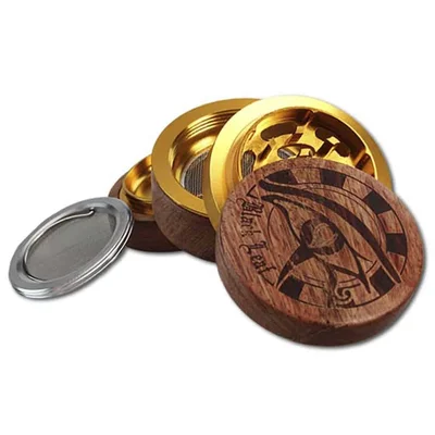 Black Leaf - Egypt Wooden Grinder Ø60