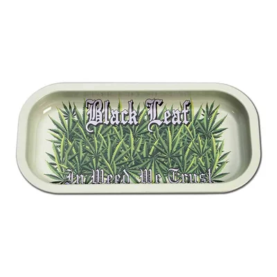 Black Leaf - In Weed We Trust 206 x 105 mm