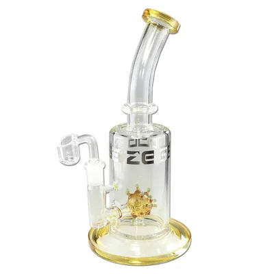 Blaze Glass - Virus Ball Dab Rig Gul 24 cm