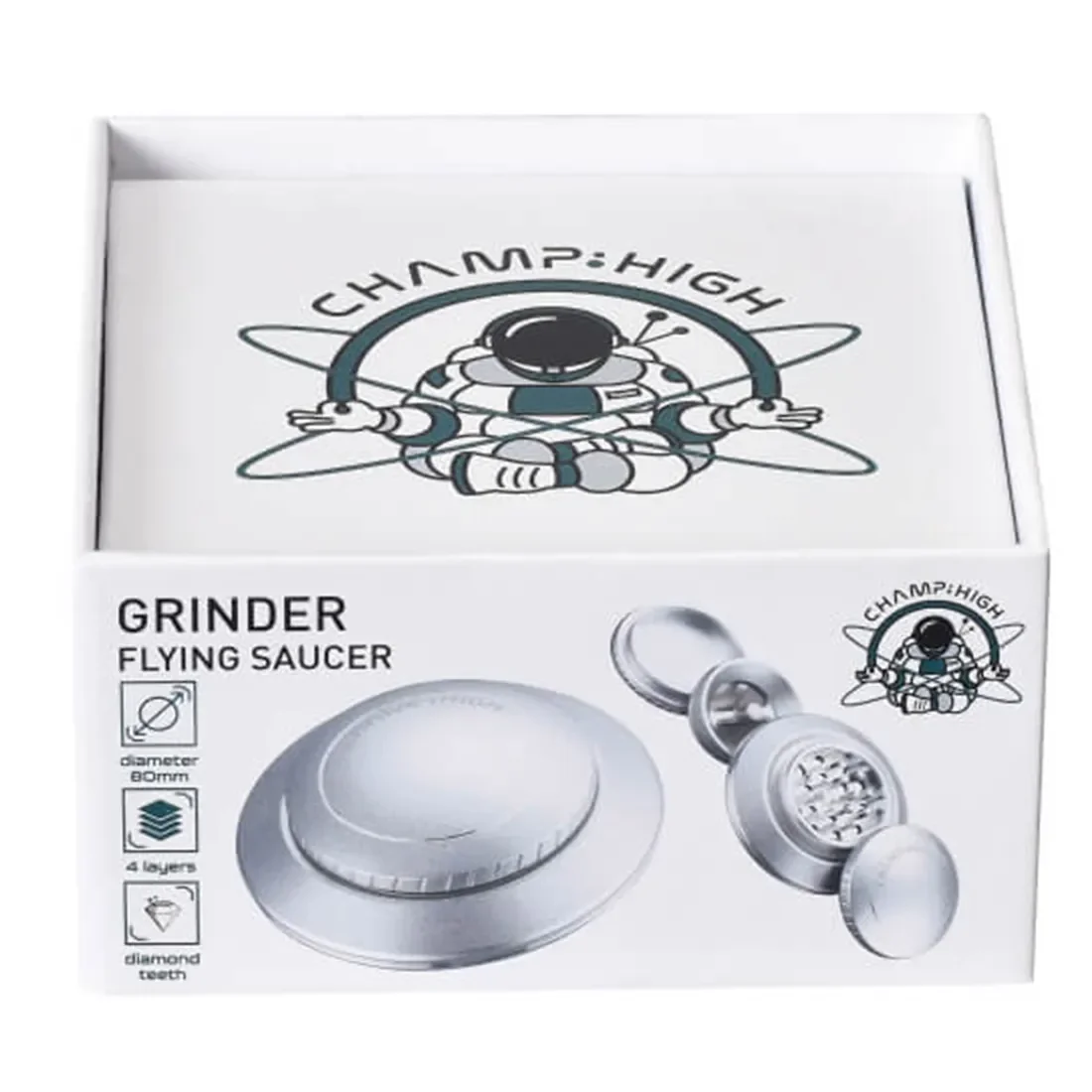 Champ HIGH - Silver Flying Saucer Grinder - Billede 4