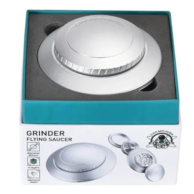 Champ HIGH - Silver Flying Saucer Grinder