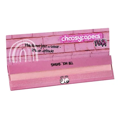 Choosypapers - PINK GRAFFITI King Size Slim