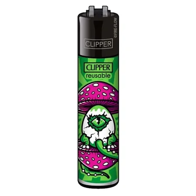 Clipper Lighter - Egg Mushroom