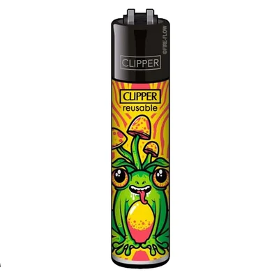 Clipper Lighter - Frog Mushroom