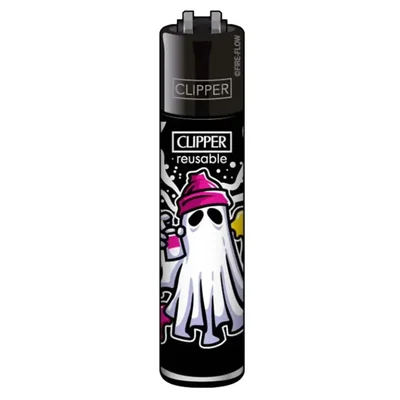 Clipper Lighter - Spray Ghost