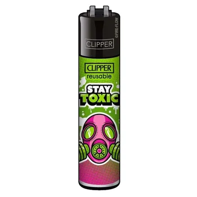 Clipper Lighter - Stay Toxic