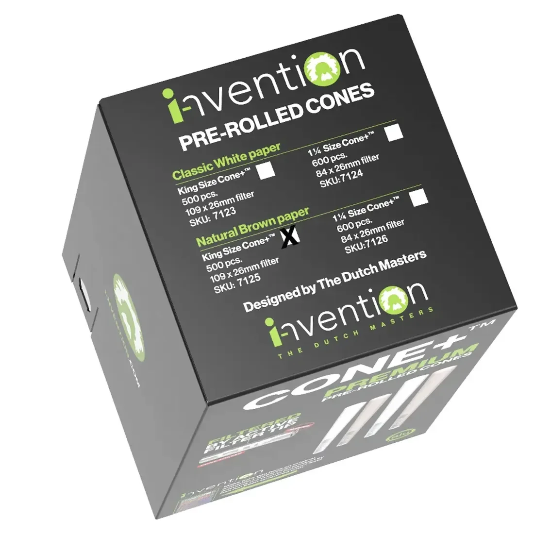 CONE+ - CTIP Natural King Size 500 stk - Billede 3