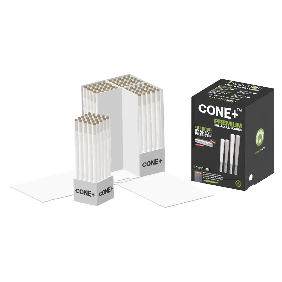 CONE+ - CTIP Natural King Size 500 stk - Billede 4