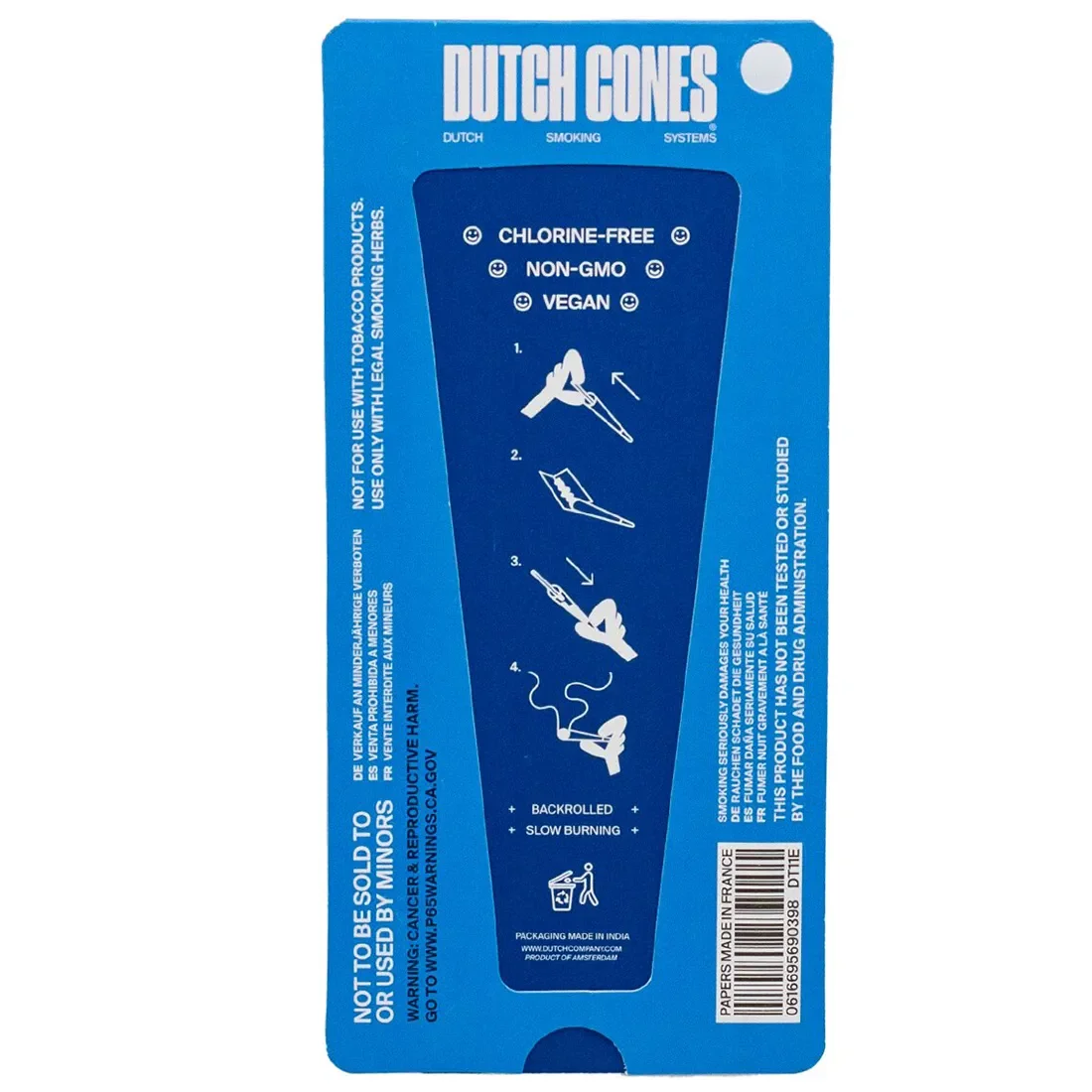 Dutch Cones - Blue King Size Cones 3 stk - Billede 4