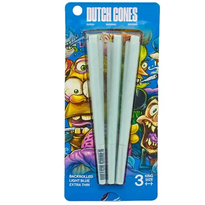 Dutch Cones - Blue King Size Cones 3 stk