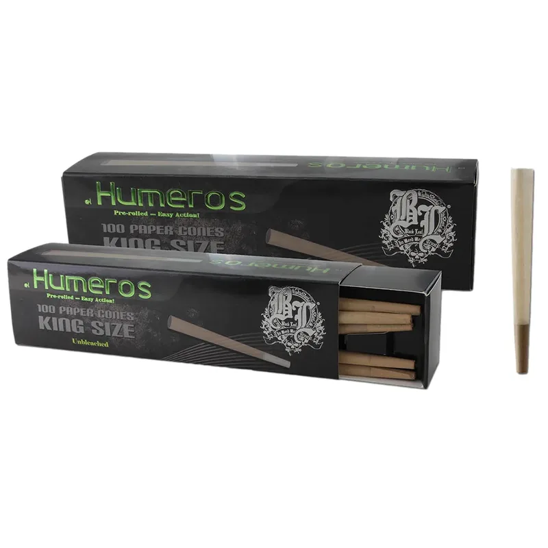 El Humero Ubleget Cones King Size 100 stk | Black Leaf