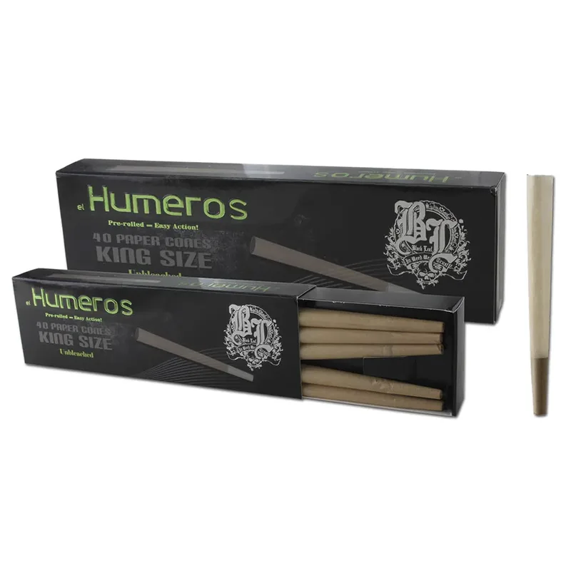 El Humero Ubleget Cones King Size 40 stk | Black Leaf