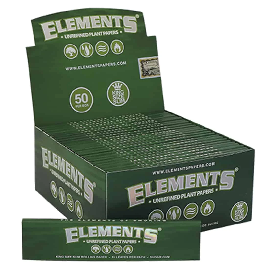 Elements - Green King Size Slim - Billede 2