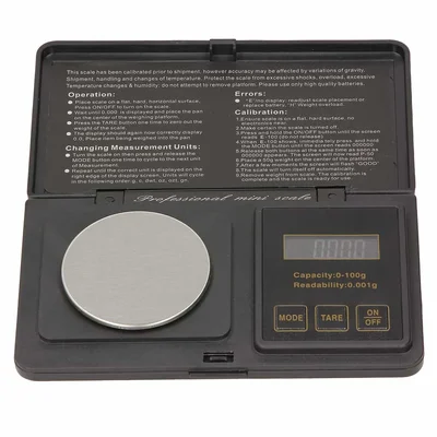 Flowrolls - Digital Vægt 0,001-100g