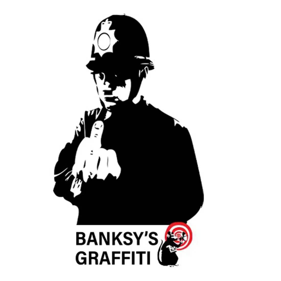 G-Rollz - Banksy's Grafitti 'Rude Copper' Percolator Beaker 41 cm - Billede 5