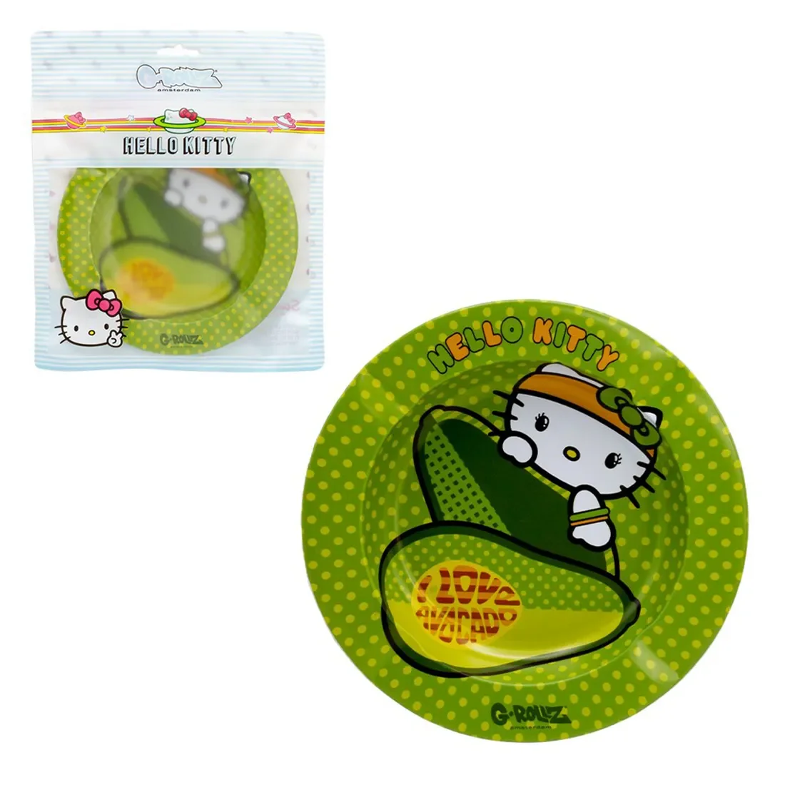 G-Rollz - Hello Kitty 'Avocado' Ashtray - Billede 3