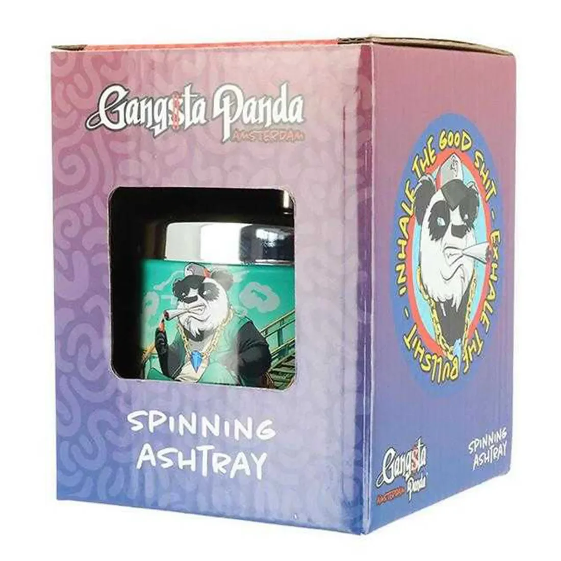 Gangsta Panda - Roller Coaster Spinning Ashtray - Billede 3