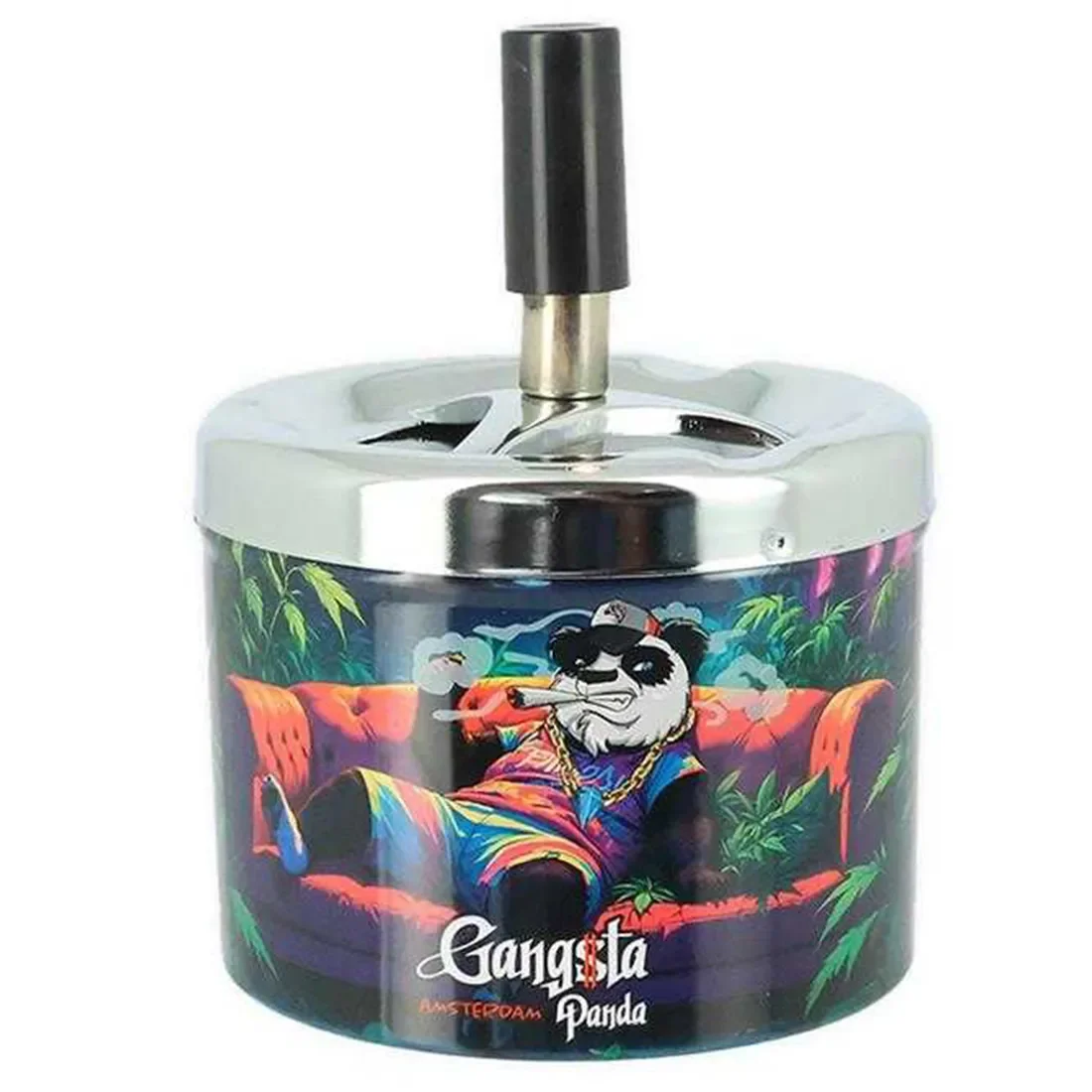 Gangsta Panda - Weed Sofa Spinning Ashtray - Billede 2
