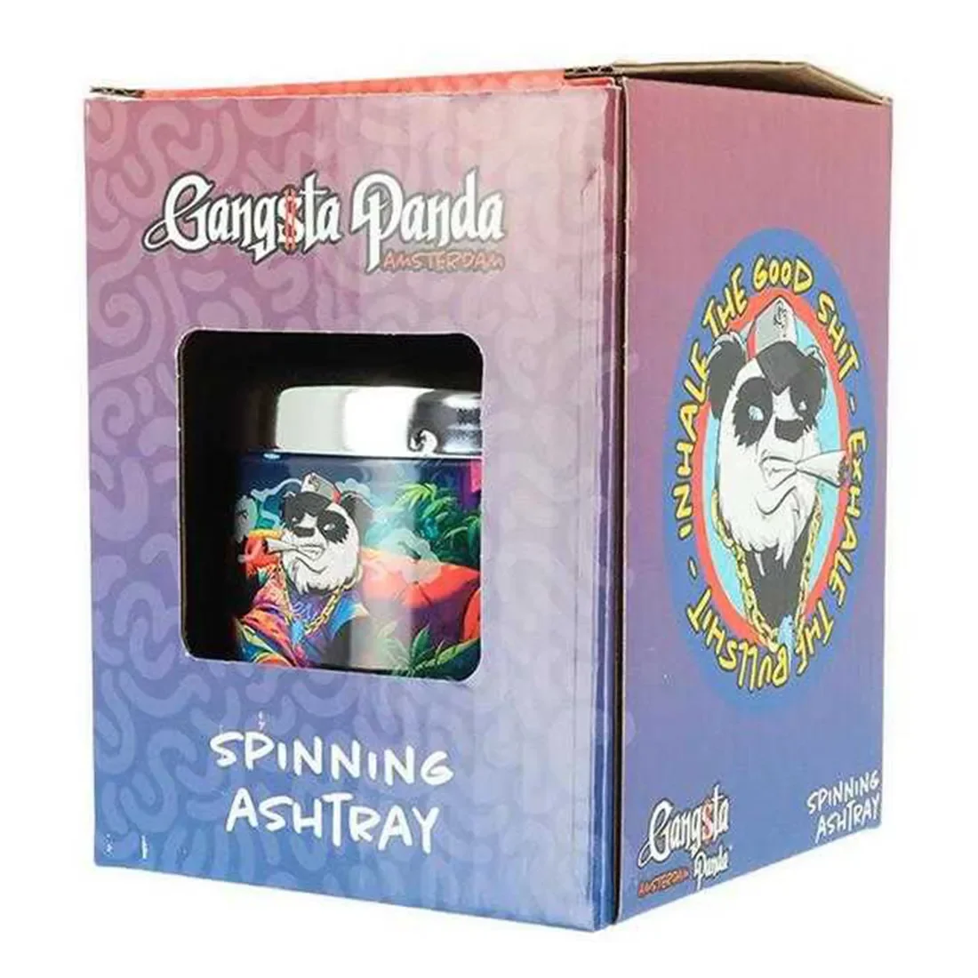 Gangsta Panda - Weed Sofa Spinning Ashtray - Billede 3