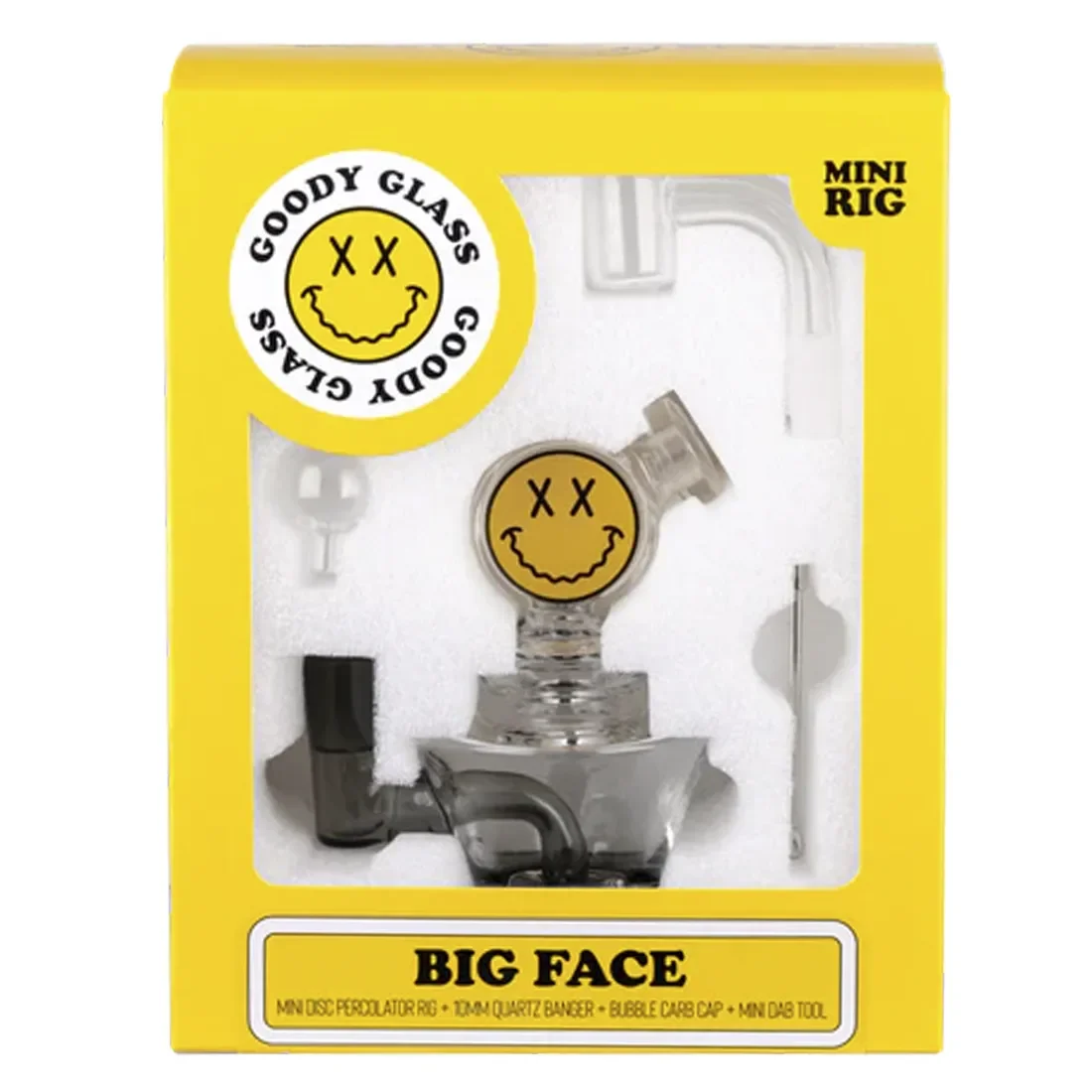 Goody - Big Face Mini Dab Rig Kit 11 cm - Billede 4