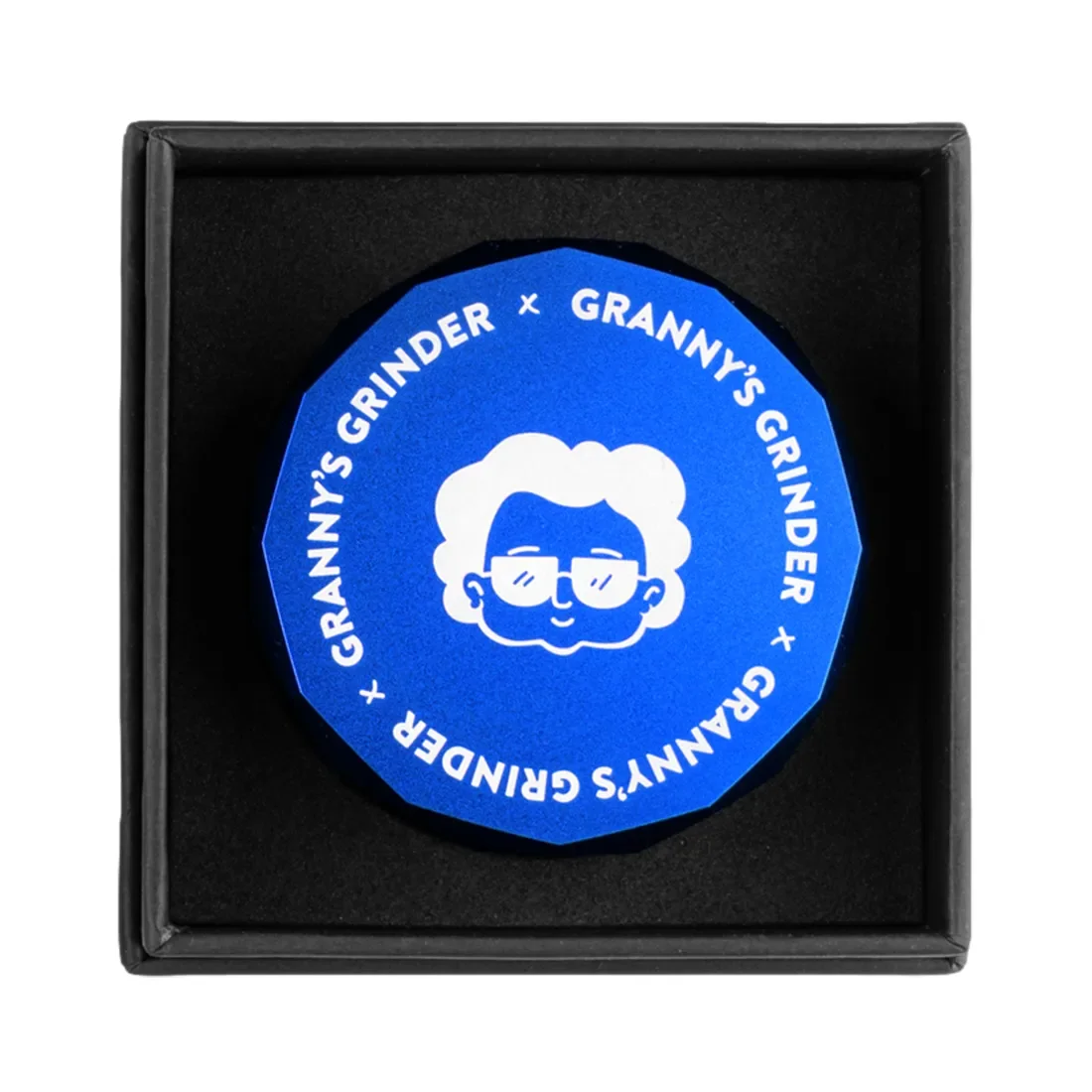 GRANNY'S WEED - Hazy Hex Grinder Blue Ø55 - Billede 4
