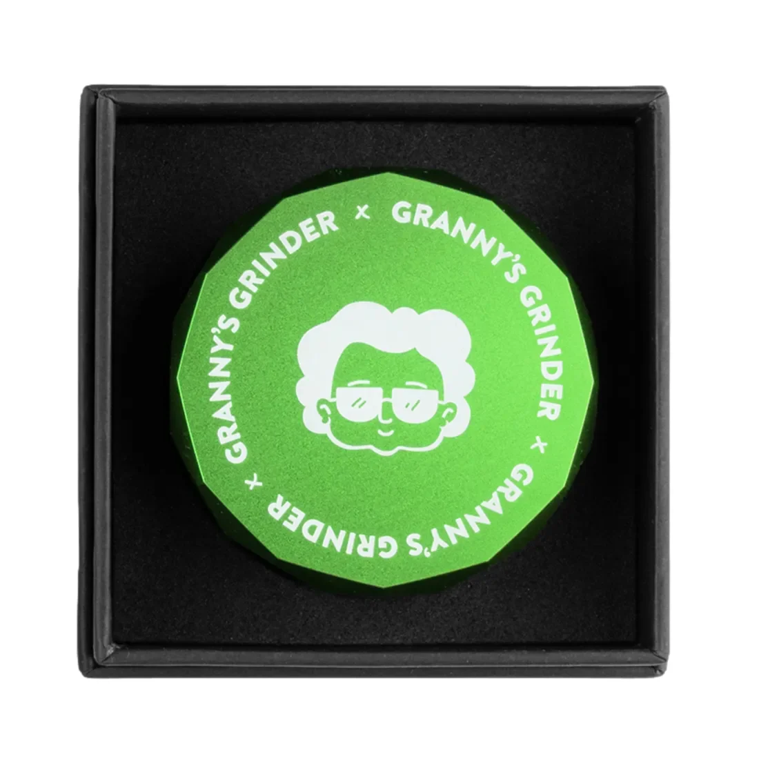 GRANNY'S WEED - Hazy Hex Grinder Green Ø55 - Billede 4