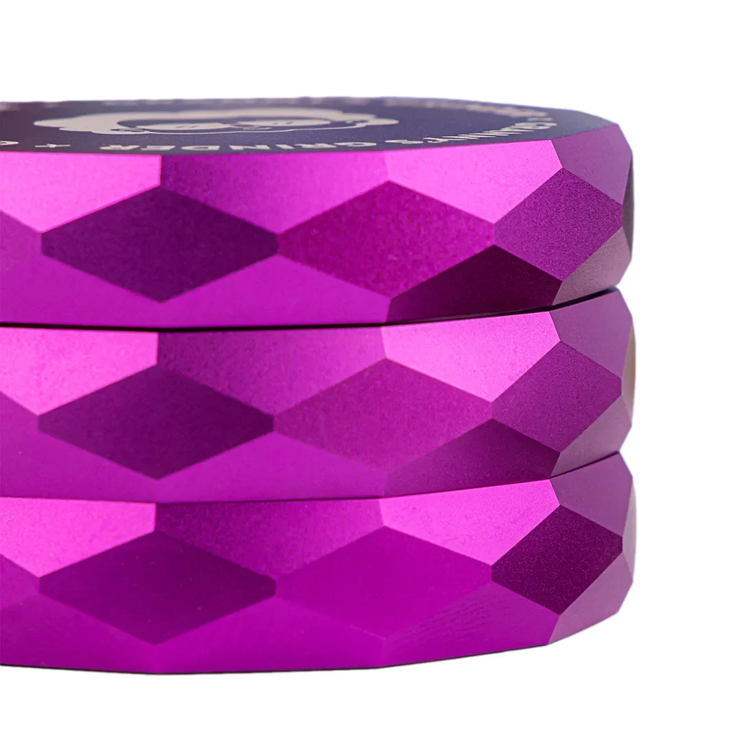 GRANNY'S WEED - Hazy Hex Grinder Purple Ø55 - Billede 3