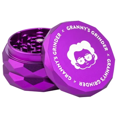 GRANNY'S WEED - Hazy Hex Grinder Purple Ø55