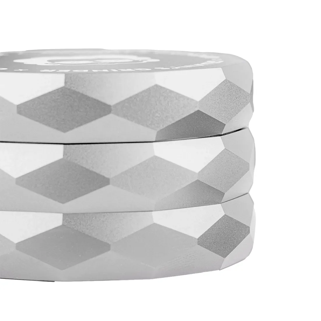 GRANNY'S WEED - Hazy Hex Grinder Silver Ø55 - Billede 3