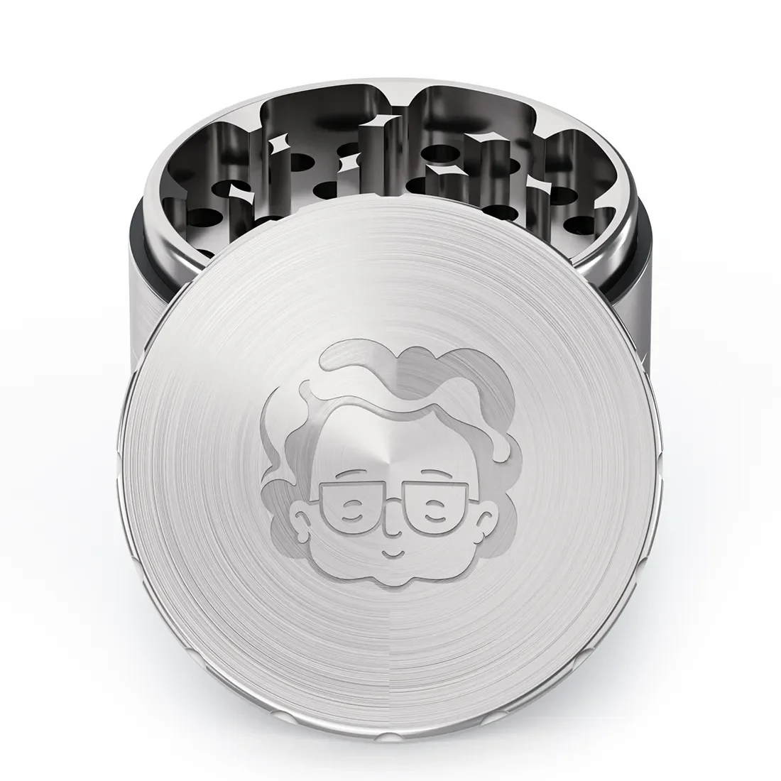 GRANNY'S WEED - Stainless Steel Grinder Ø63 - Billede 4